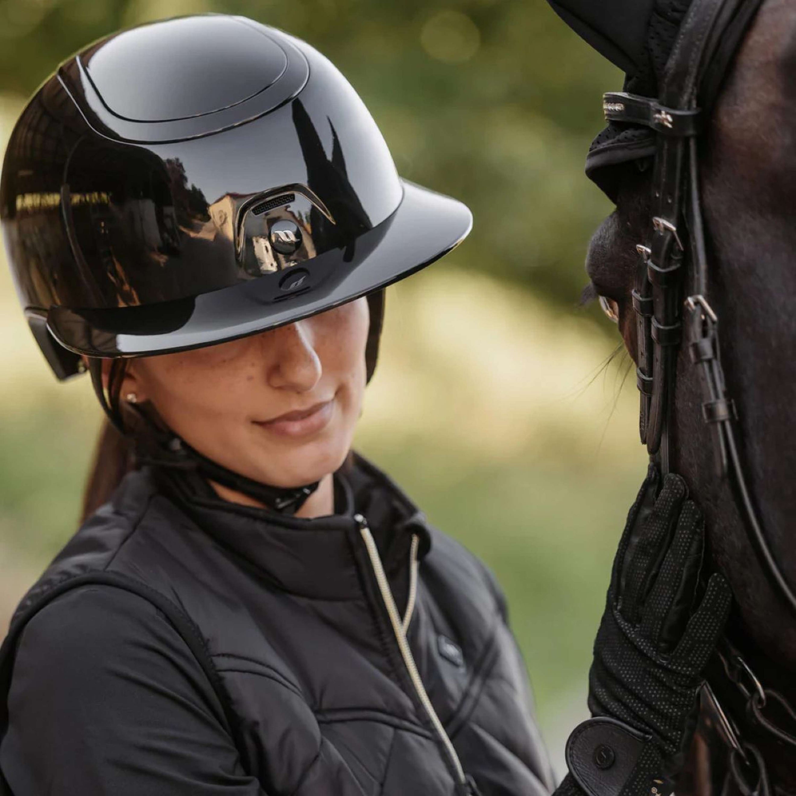 Back on Track Cap Strixx Zonneklep Glanzend Zwart Back on Track Cap Strixx Zonneklep Glanzend Zwart