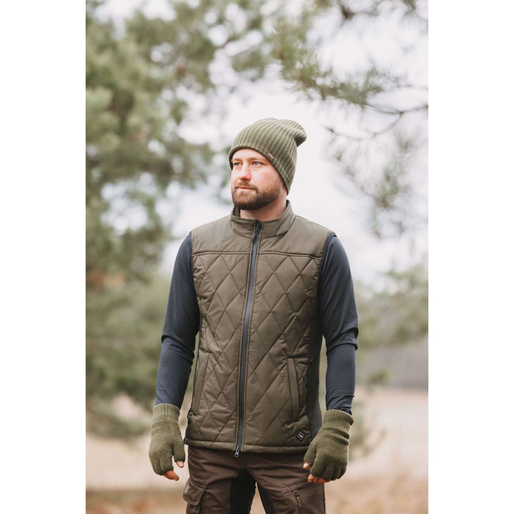 Back on Track Verwarmde Bodywarmer Teide Olive