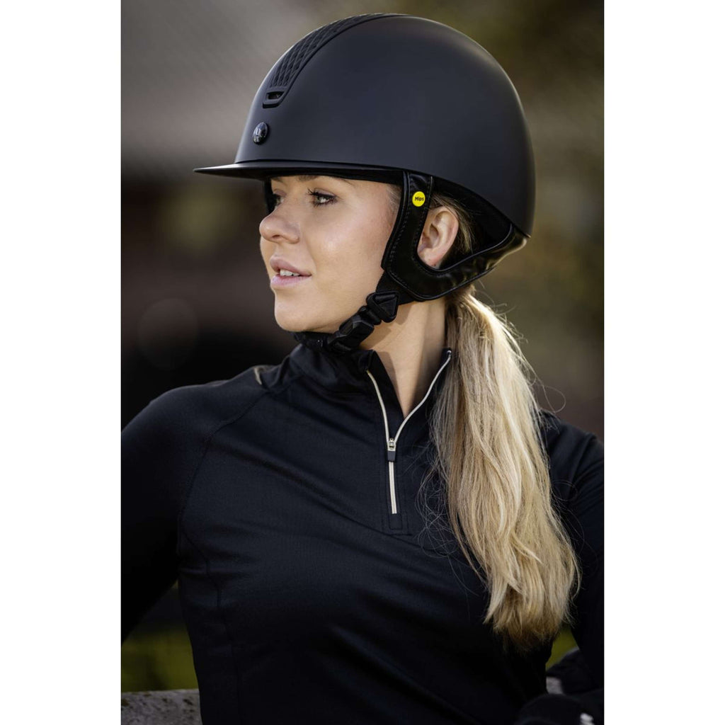 Back on Track Cap Silves Smooth Top Mips Zwart