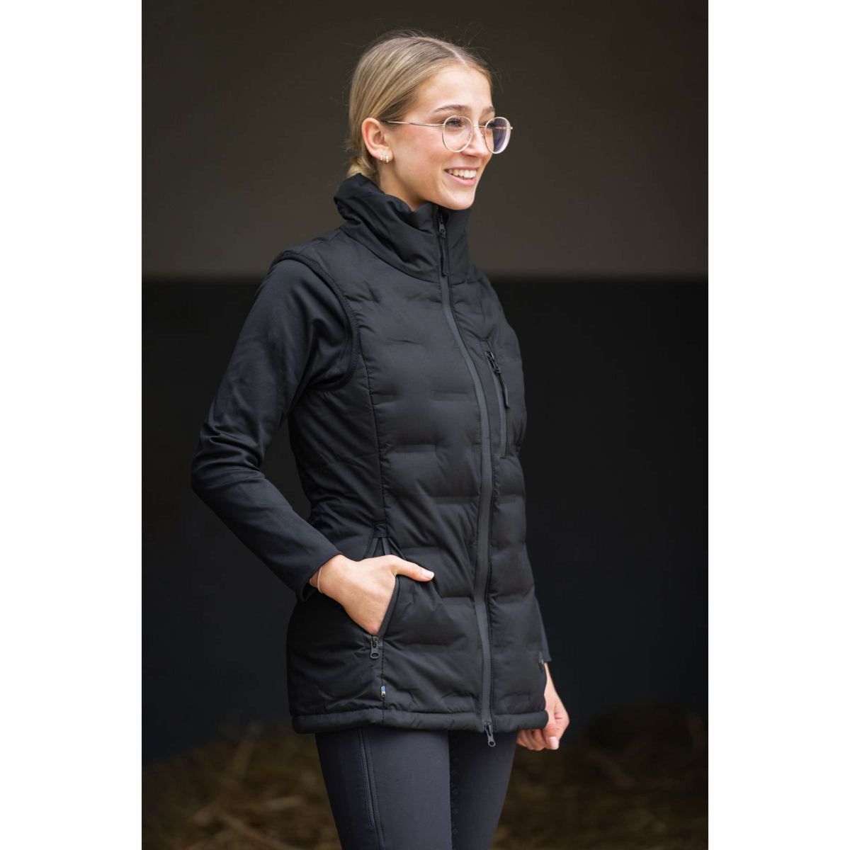 Back on Track Verwarmde Bodywarmer Katla W's Zwart