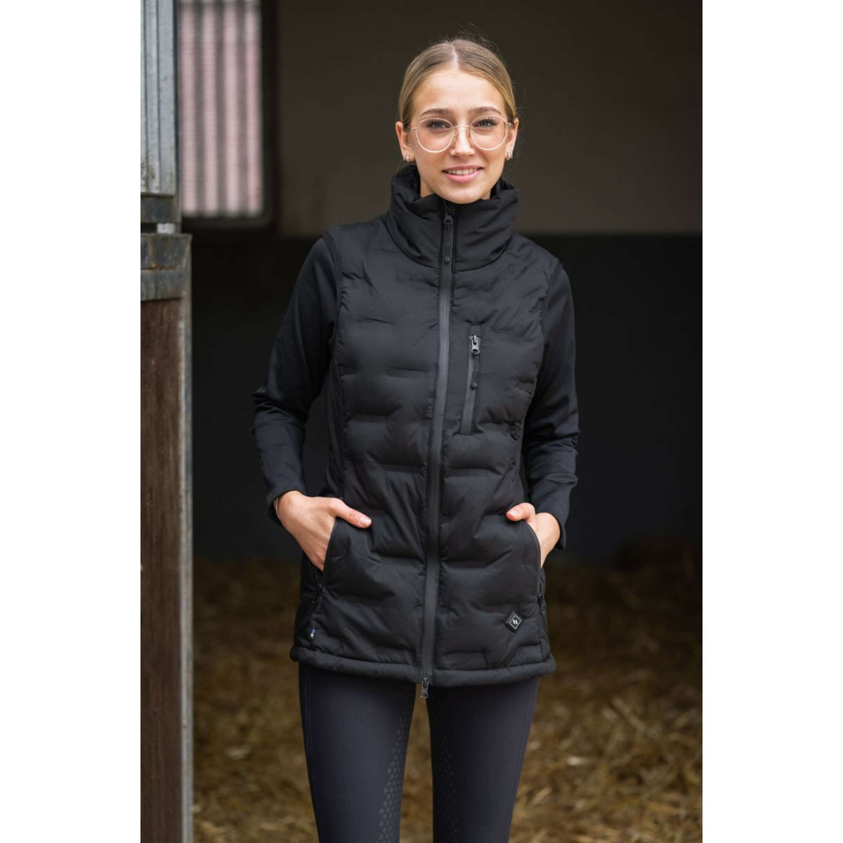 Back on Track Verwarmde Bodywarmer Katla W's Zwart