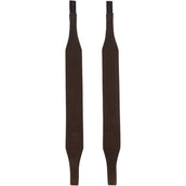 BR Stijgbeugelriemen Pro-Jump Bruin/Zilver