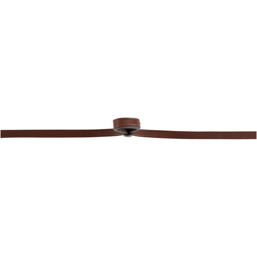 BR Stangteugels Leer Dicht 13mm Blind Oak/Zilver