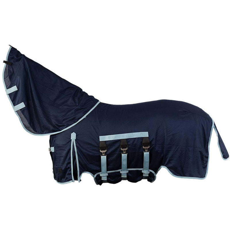 BR Vliegendeken SS26 met Afneembare Hals Pageant Blue