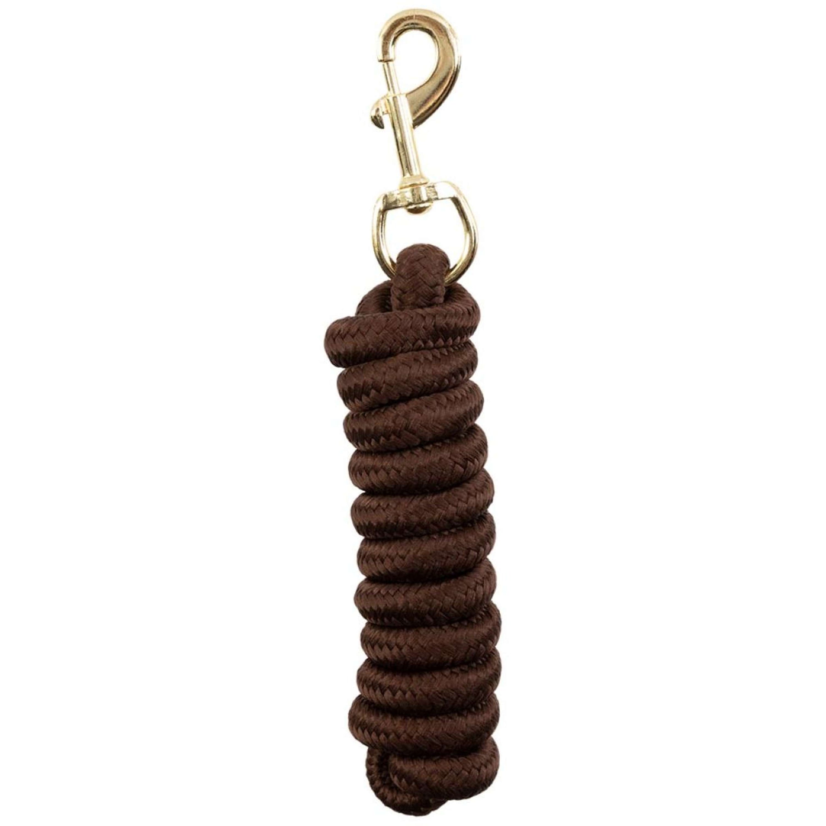 BR Halstertouw Musketonhaak Messing Choco Martini BR Halstertouw Musketonhaak Messing Choco Martini