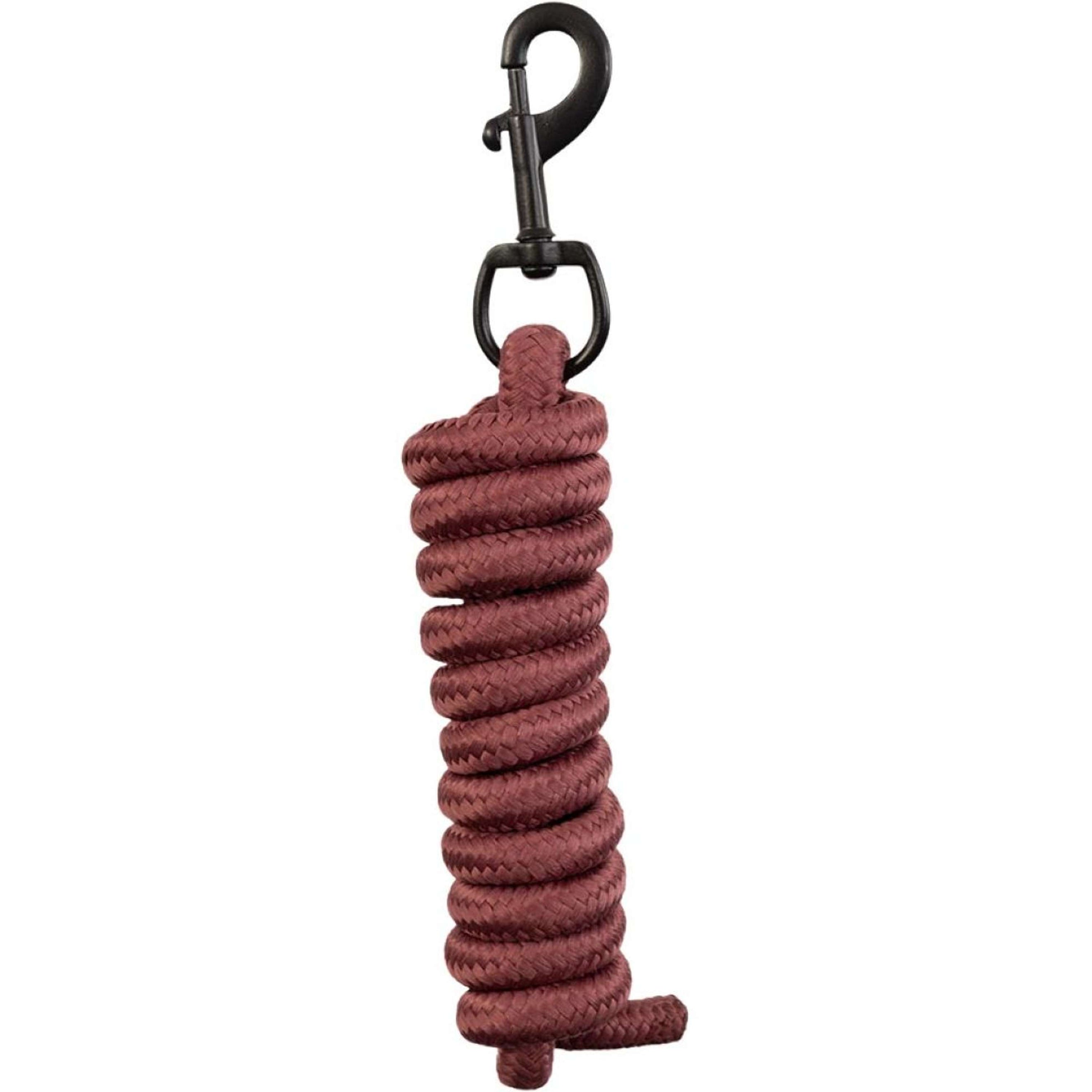 BR Halstertouw Musketonhaak Matzwart Maroon BR Halstertouw Musketonhaak Matzwart Maroon