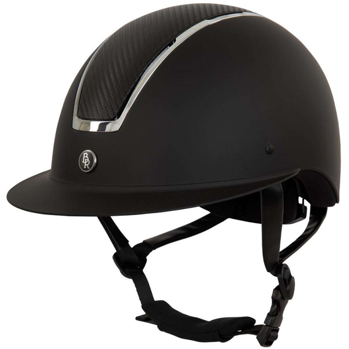 BR Cap Omega painted Zwart/Chroom