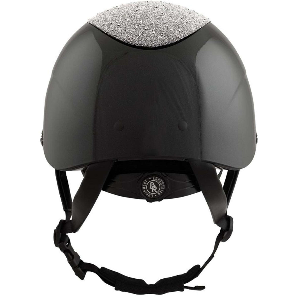 BR Cap Theta Plus Dazzling Glamourous Glossy Zwart/Gunmetal