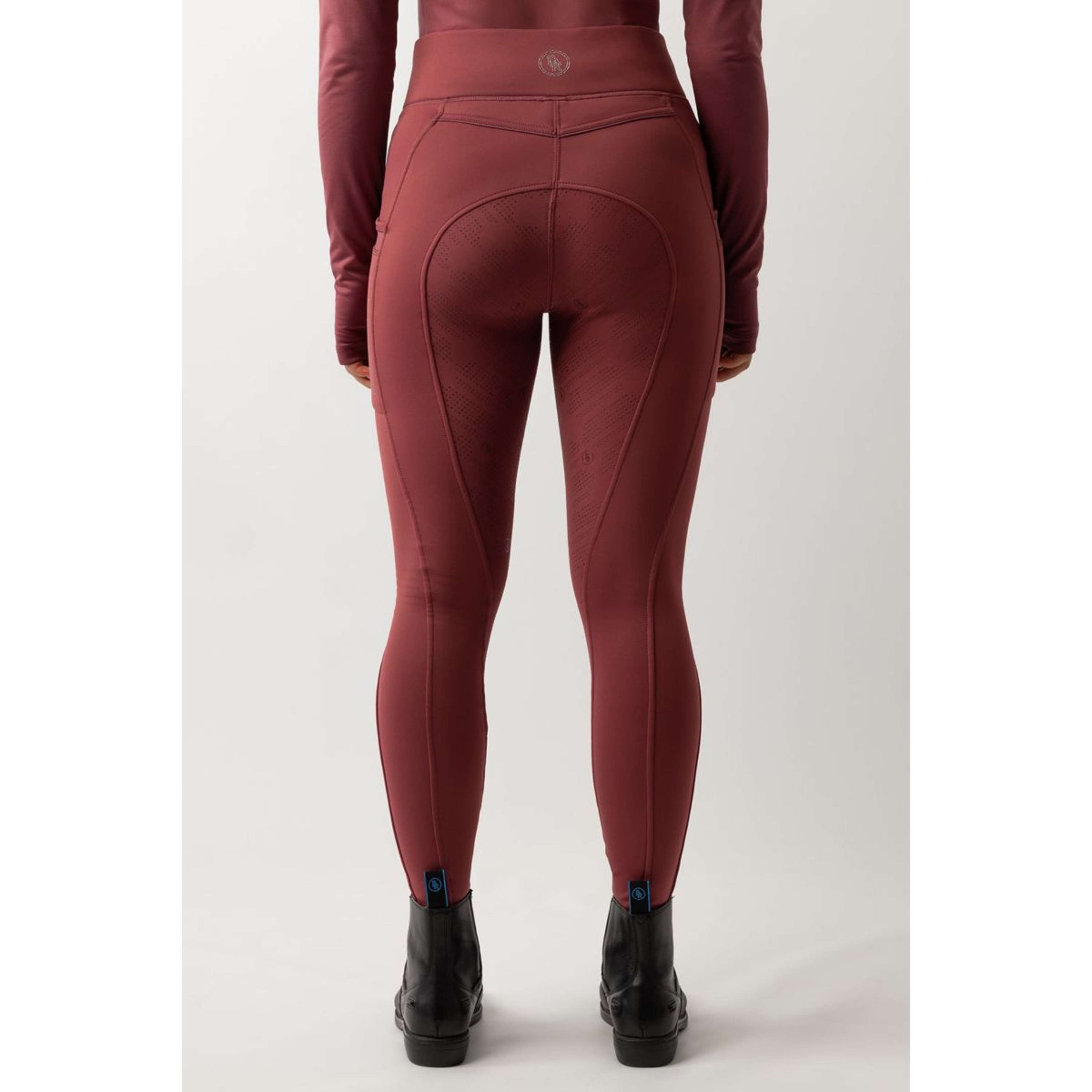 BR Rijlegging Lelie Full Grip Dames Maroon BR Rijlegging Lelie Full Grip Dames Maroon