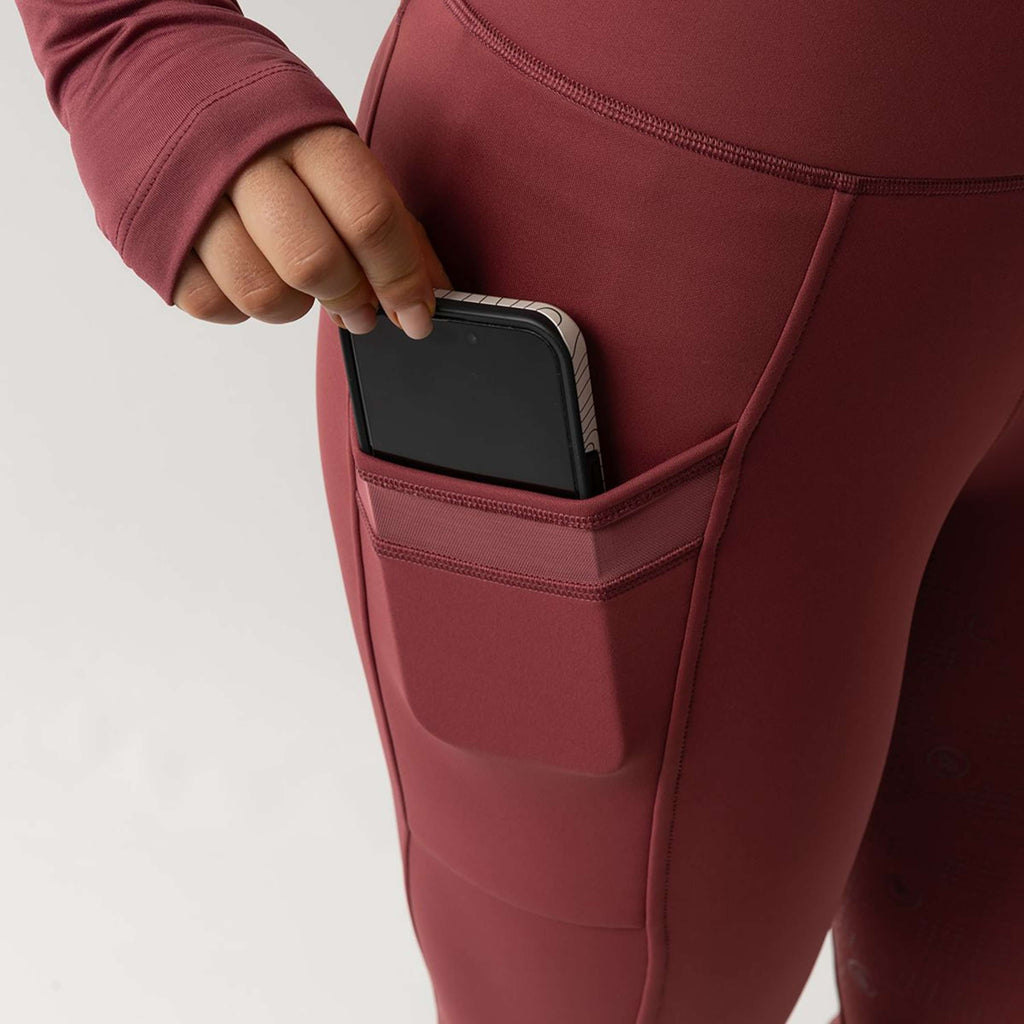 BR Rijlegging Lelie Full Grip Dames Maroon