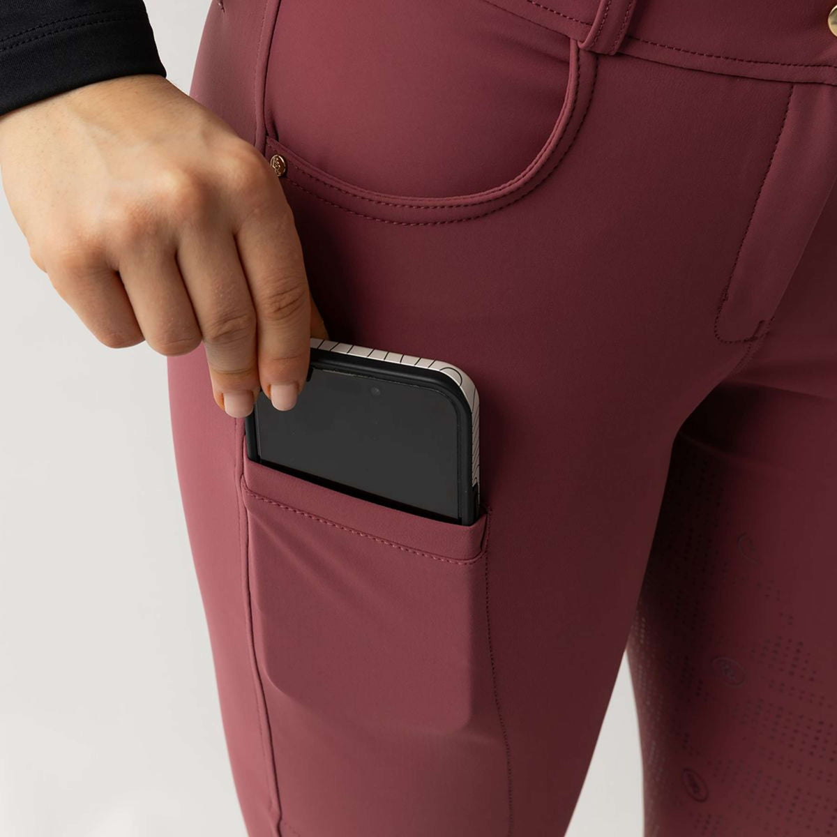BR Rijlegging Lendsey Full Grip Dames Maroon