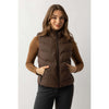 BR Bodywarmer Latoya Dames Choco Martini