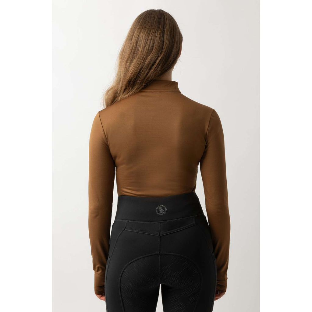 BR Shirt Lieke Dames Cognac Ochre