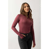BR Shirt Lieke Dames Maroon