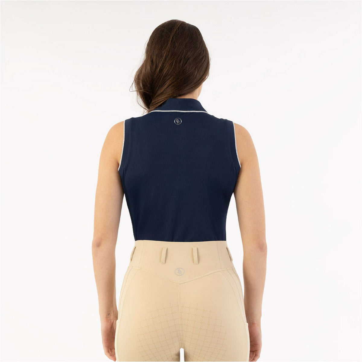 BR Polo Shirt Kiki Mouwloos Pageant Blue