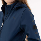 BR Softshell Jas Kayla Kinderen Pageant Blue