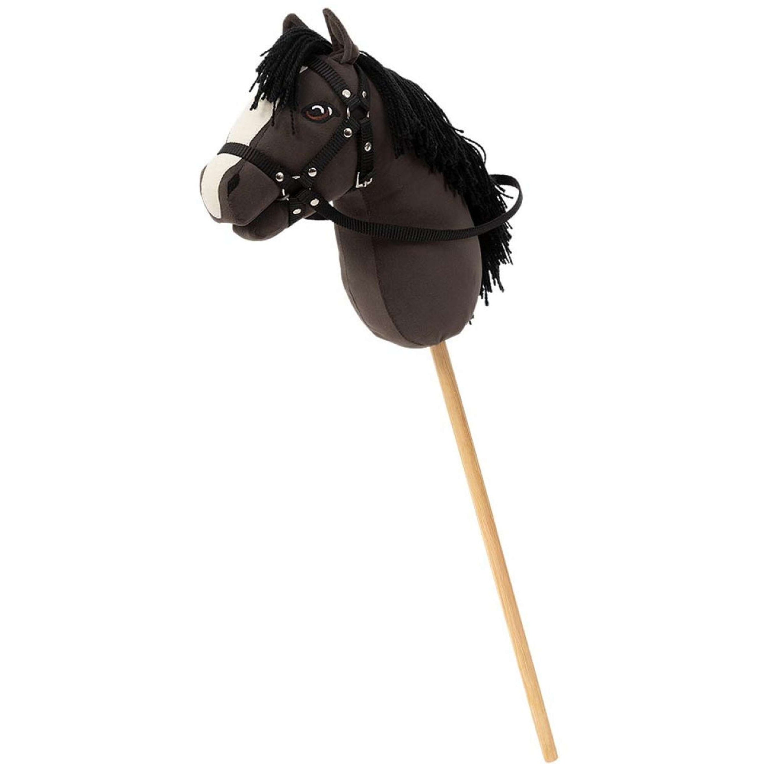 BR Mini Horse Stokpaard Zwart