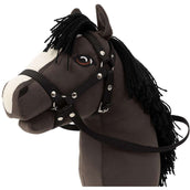 BR Mini Horse Stokpaard Zwart