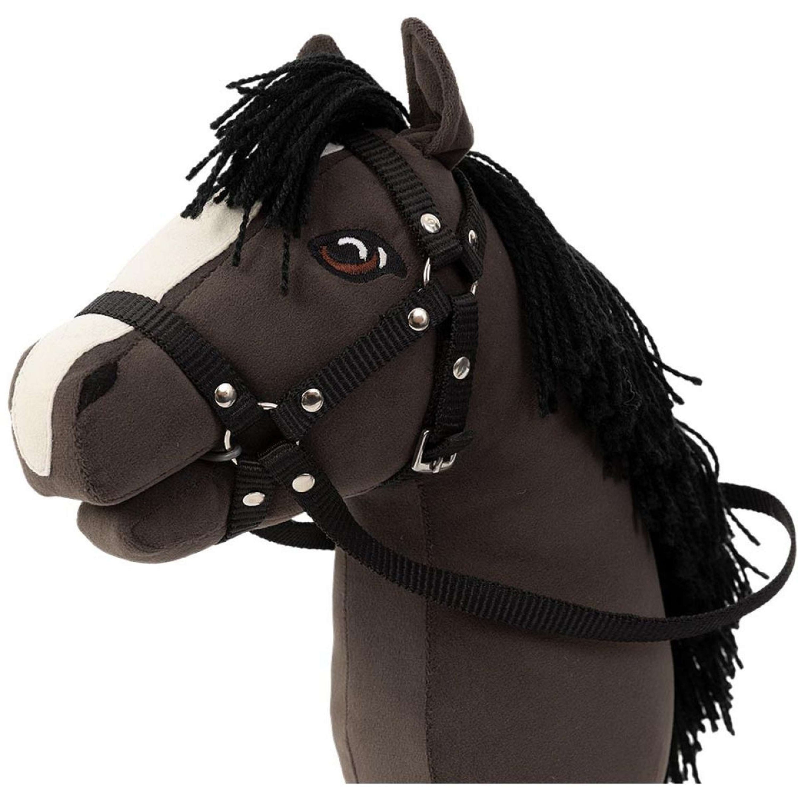 BR Mini Horse Stokpaard Zwart