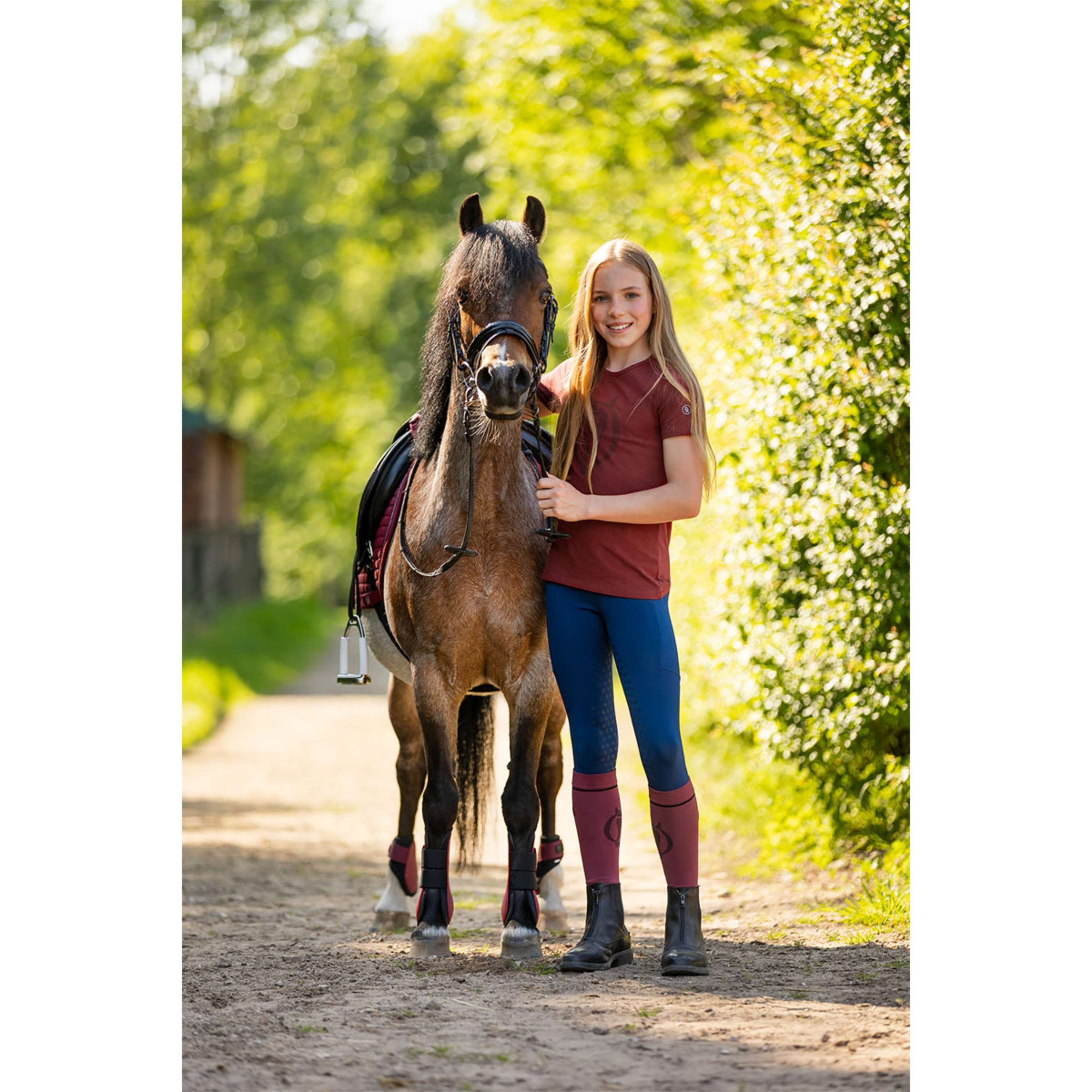 BR Rijlegging Eevolv Kika Kids Full Grip Pageant Blue BR Rijlegging Eevolv Kika Kids Full Grip Pageant Blue