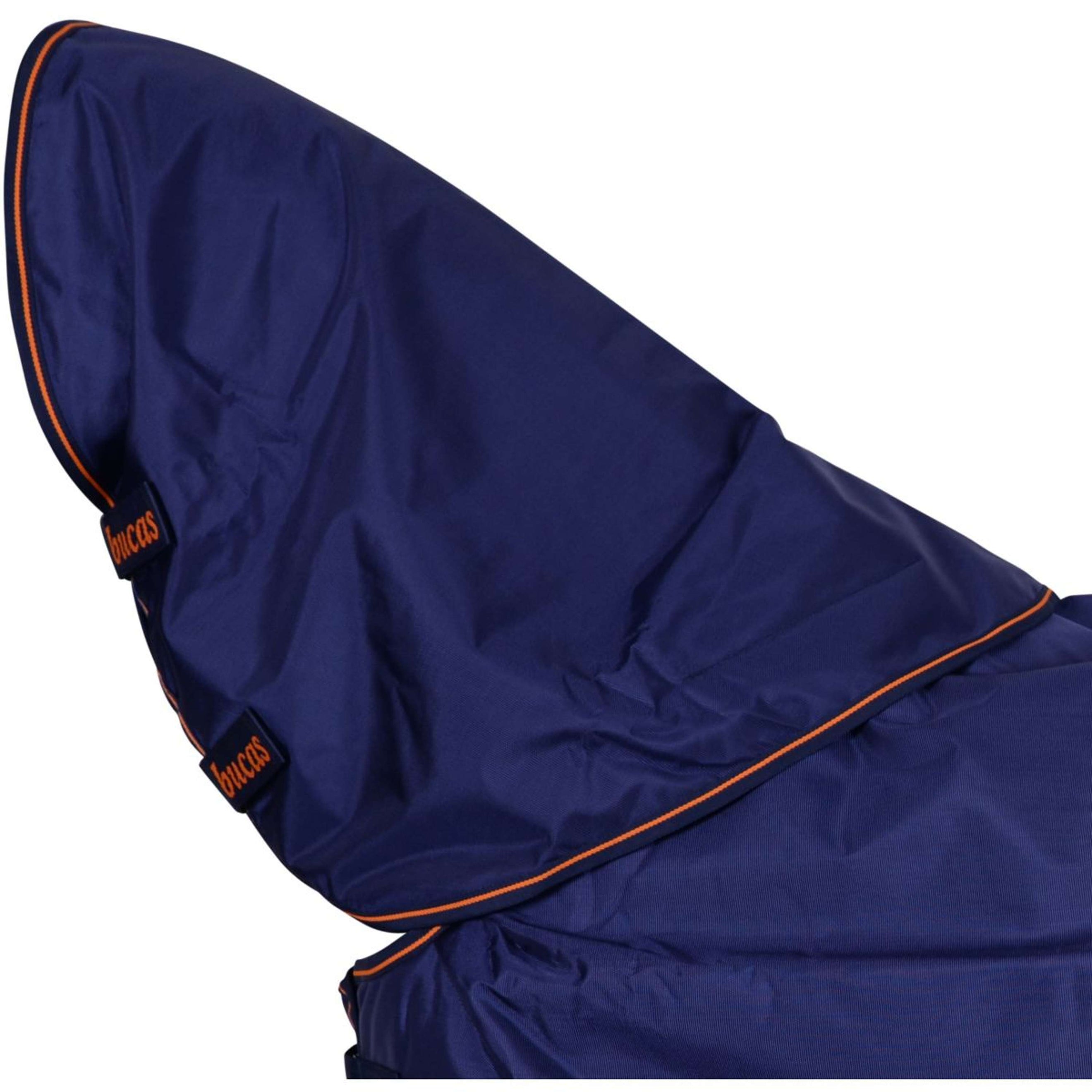 Bucas Therapy Turnout Neck Navy/Orange Bucas Therapy Turnout Neck Navy/Orange