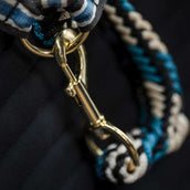 Bucas Halstertouw Comfort met Musketonhaak Sapphire