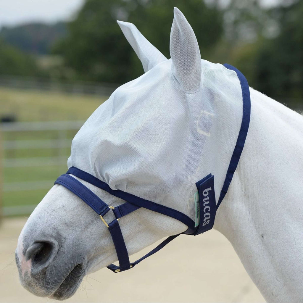 Bucas Freedom Vliegenmasker Zilver