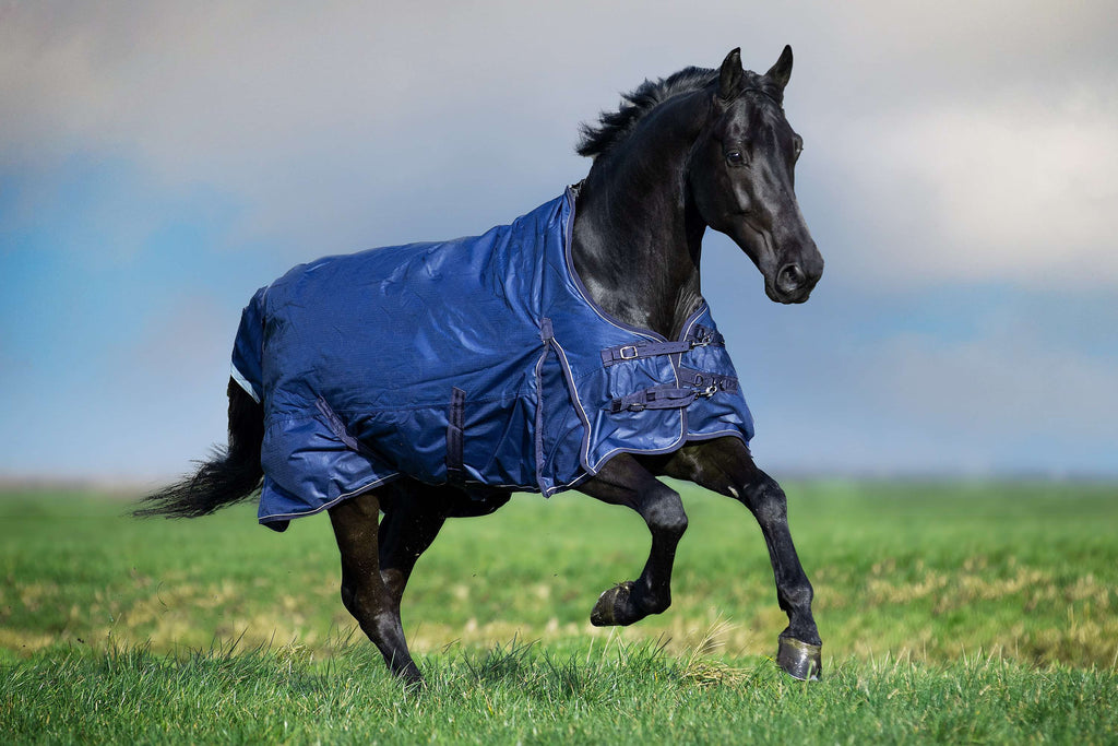 Imperial Riding Outdoordeken IRHSuper-Dry 100g Navy