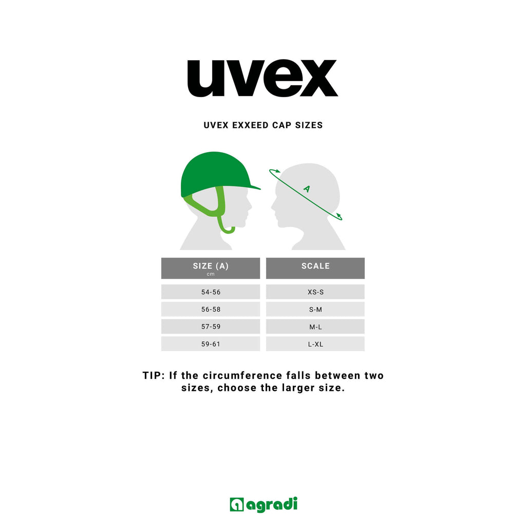 Uvex Cap Exxeed Lady Zwart