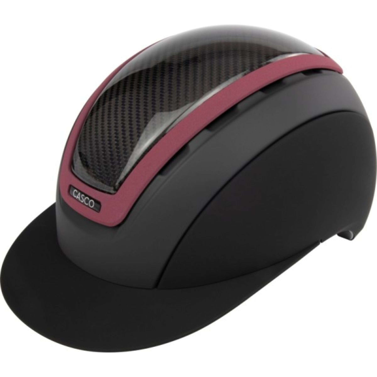Casco Cap Elite Carbon Burgundy