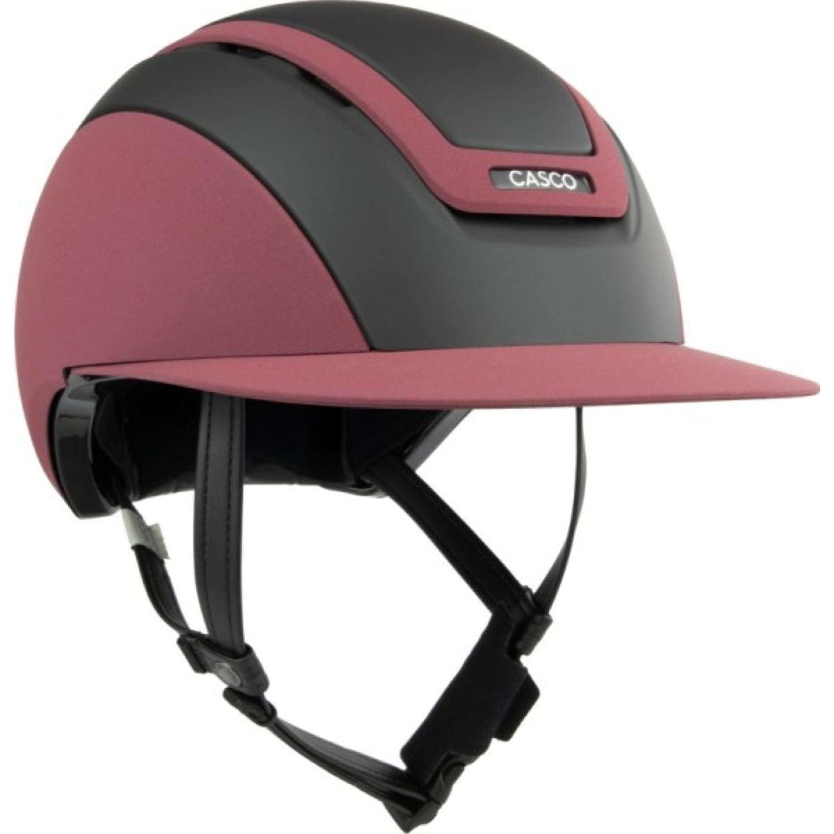Casco Cap Elite Zwart/Wijnrood