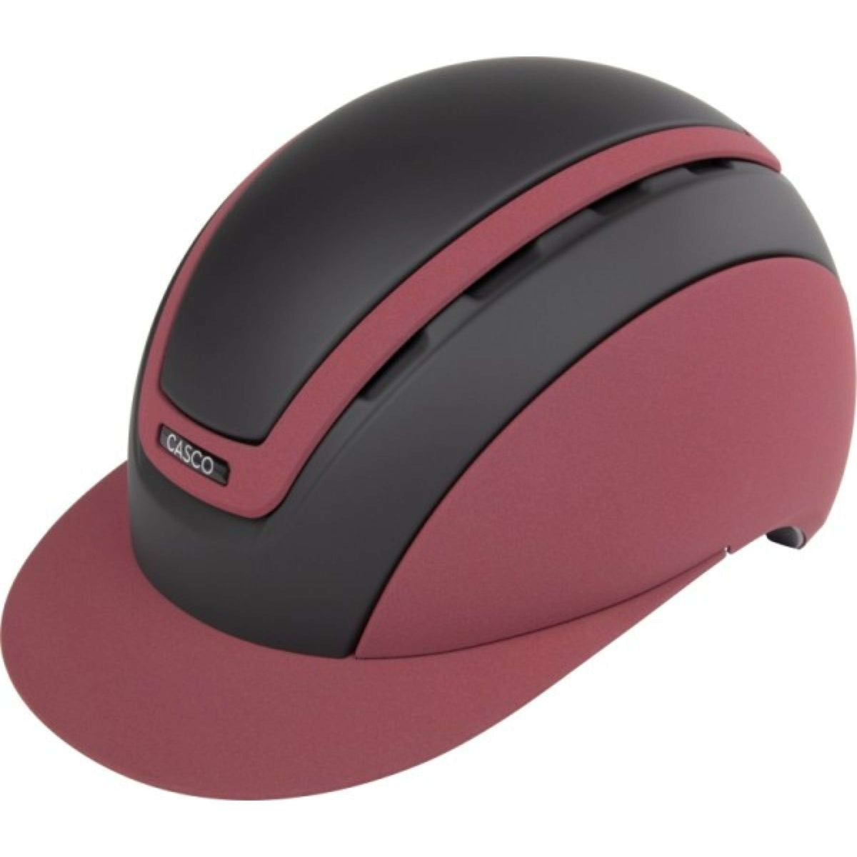 Casco Cap Elite Zwart/Wijnrood