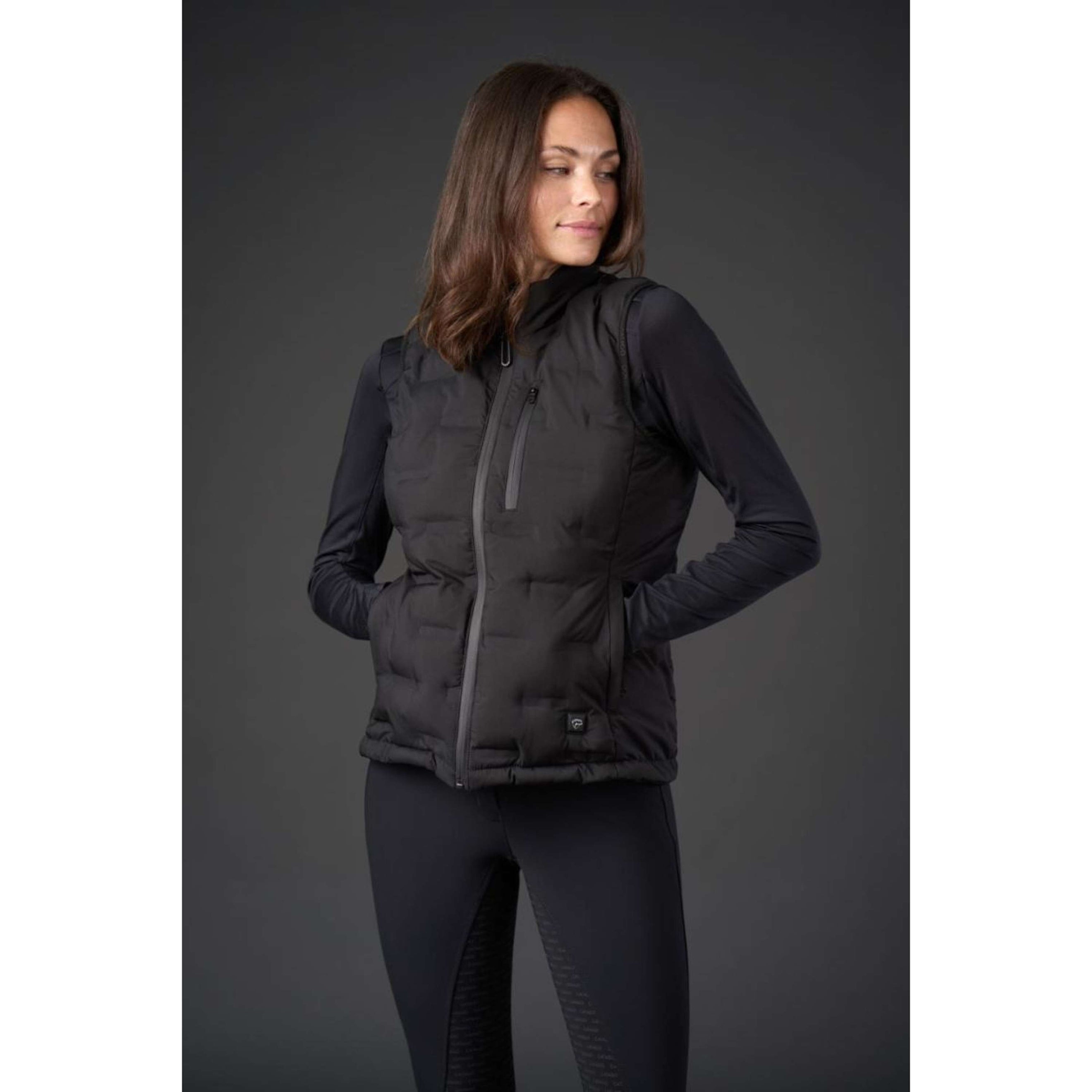 Catago Verwarmde Bodywarmer Heated Zwart