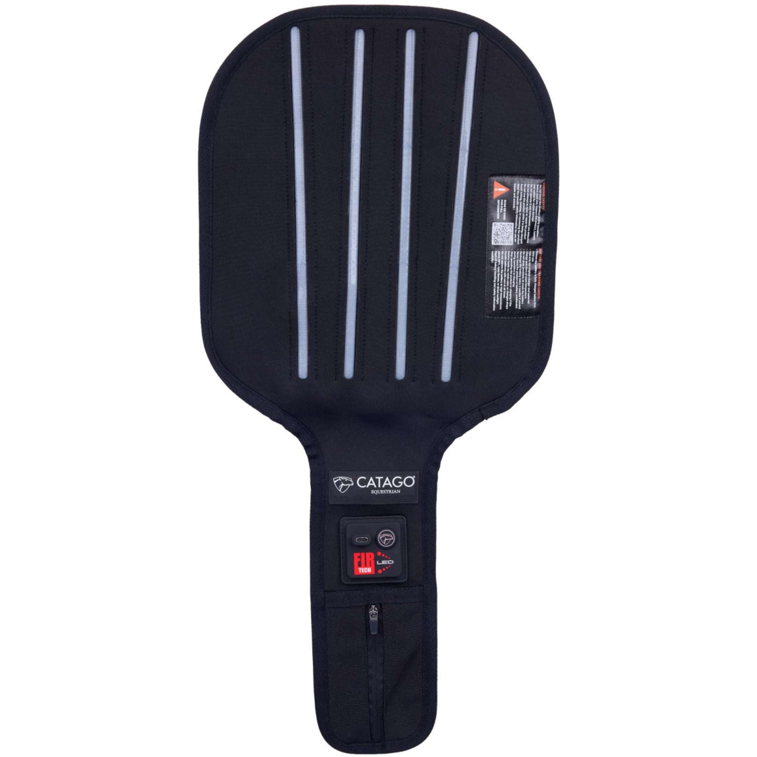 Catago Beenbeschermers LED Fir-Tech Zwart