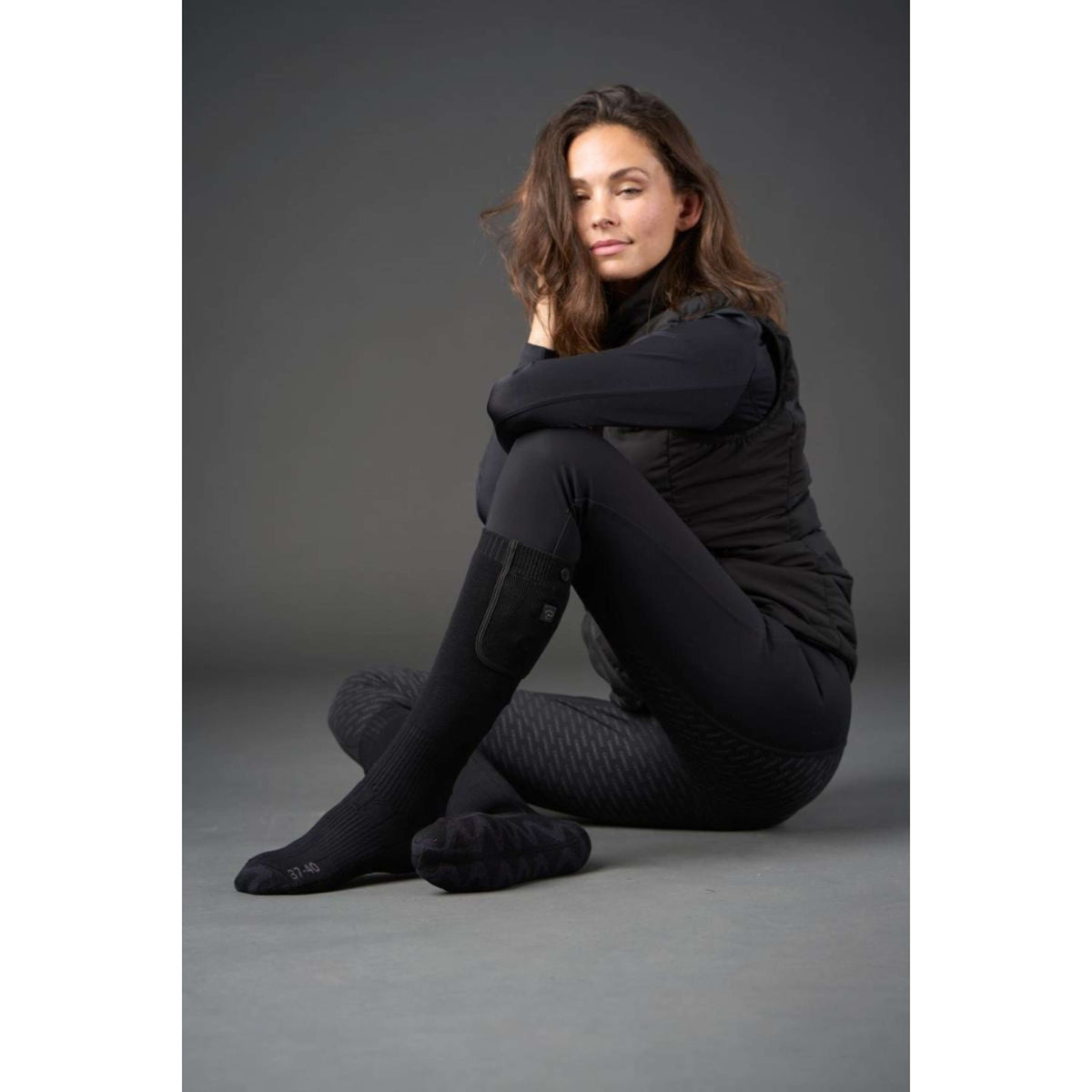 Catago Verwarmde Sokken Heated Zwart