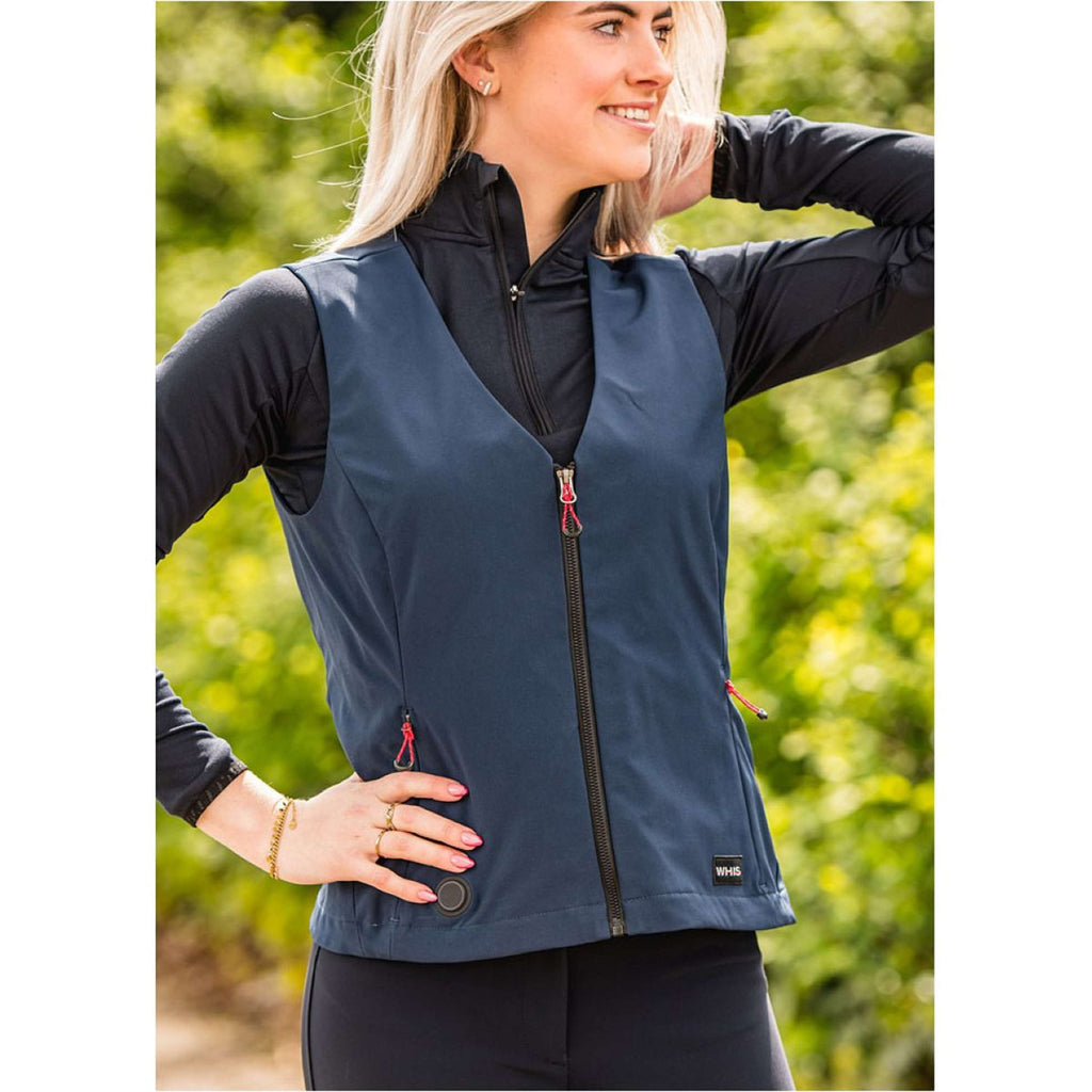 WHIS Verwarmde Bodywarmer Softshell Coach Dark Navy