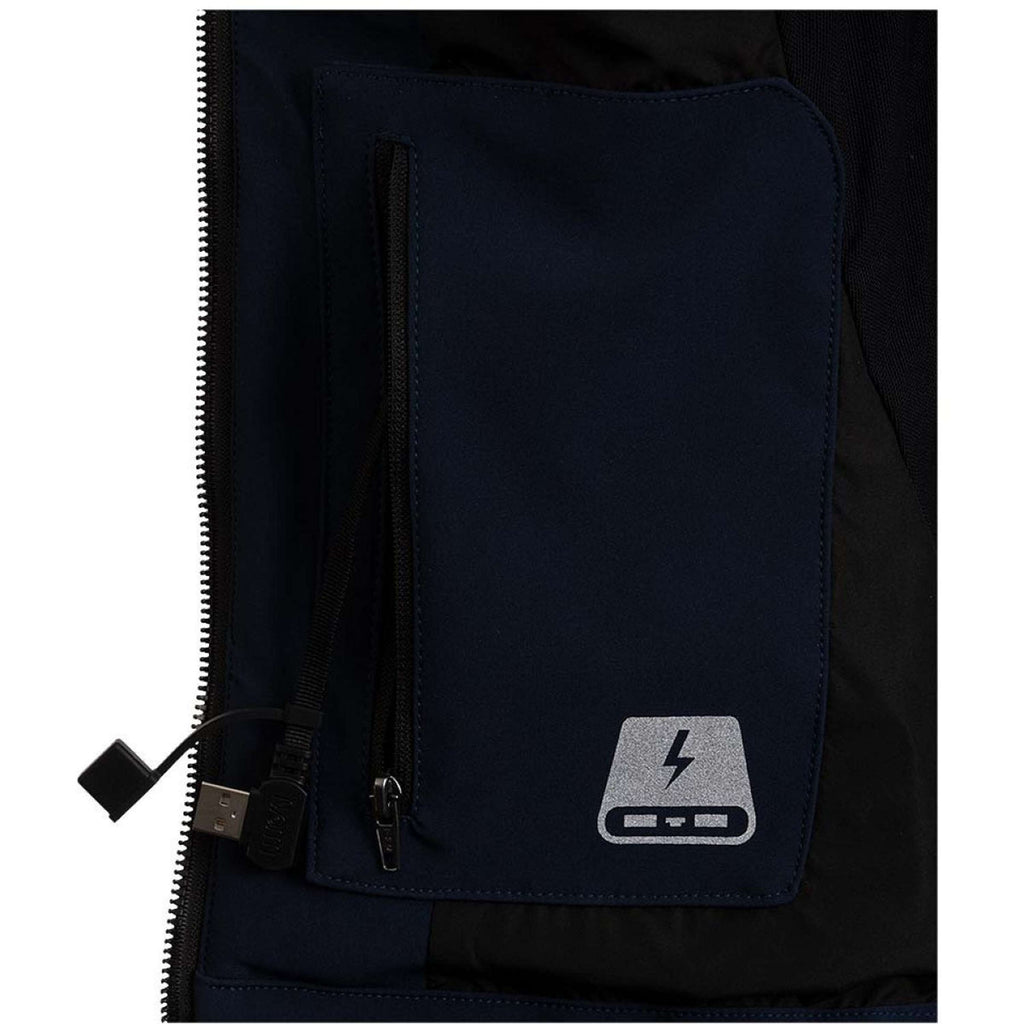WHIS Verwarmde Jas Softshell Coach Dark Navy
