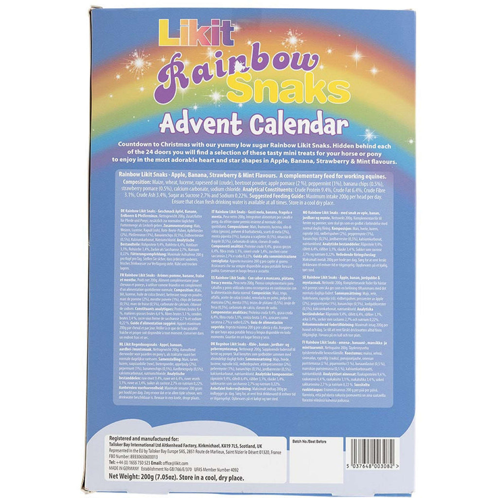 Likit Adventskalender Rainbow Christmas