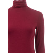 Cavallo Turtleneck Shirt CavalGerje Donkerrood