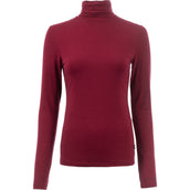 Cavallo Turtleneck Shirt CavalGerje Donkerrood