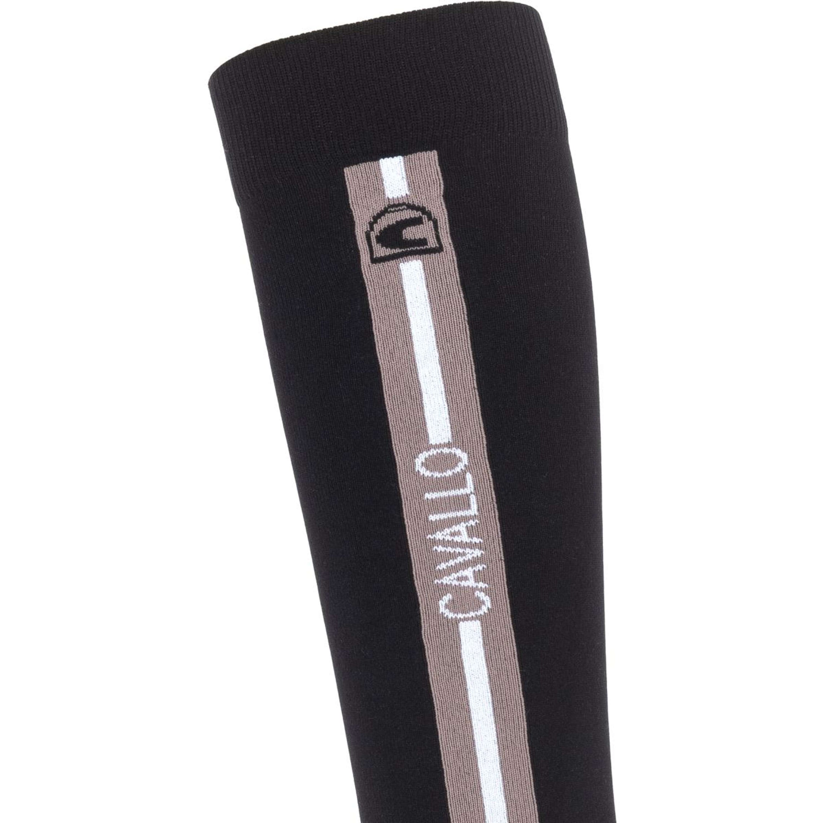 Cavallo Rijsokken CavalStormi Black Cavallo Rijsokken CavalStormi Black