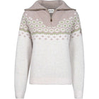 Cavallo Pullover Cavalleara met Rits Vanilla