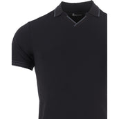 Cavallo Poloshirt Caval Pique Heren Zwart