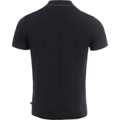 Cavallo Poloshirt Caval Pique Heren Zwart