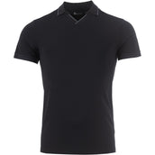 Cavallo Poloshirt Caval Pique Heren Zwart