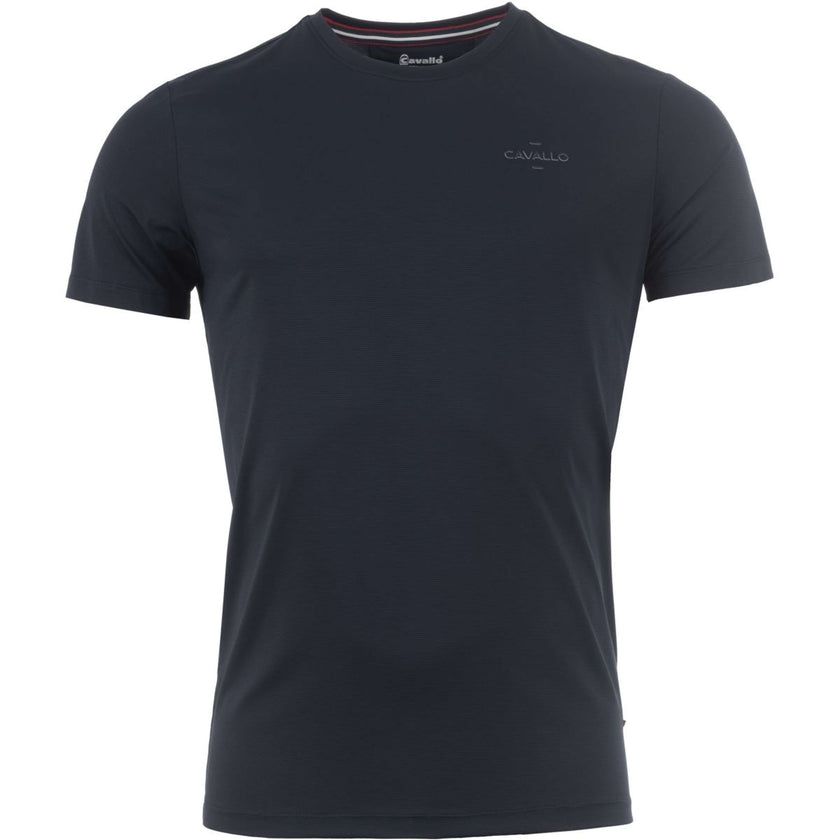 Cavallo T-Shirt Caval Functional Heren Donkerblauw