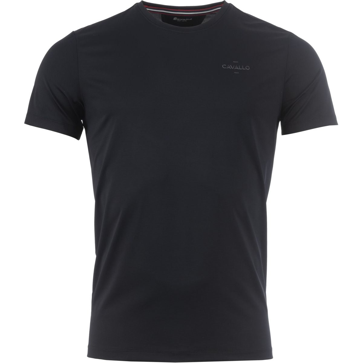 Cavallo T-Shirt Caval Functional Heren Zwart