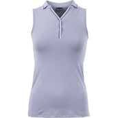 Cavallo Shirt Fleur Sporty Polo Dames Blue Violet