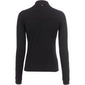 Cavallo Sweatshirt Caval All Year Halfzip Zwart