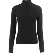 Cavallo Sweatshirt Caval All Year Halfzip Zwart